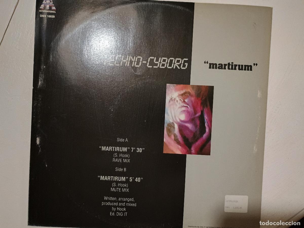 Discos de vinilo: Techno-Cyborg &ndash; Martirum 1991 Electronic Techno - Foto 2