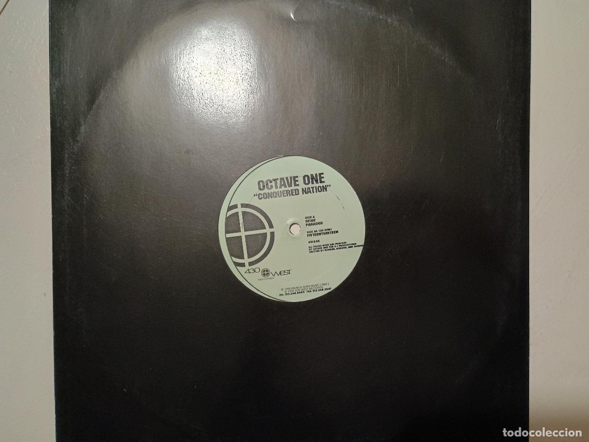 Discos de vinilo: Octave One &lrm;&ndash; Conquered Nation UK 2017 Electronic Techno - Foto 1
