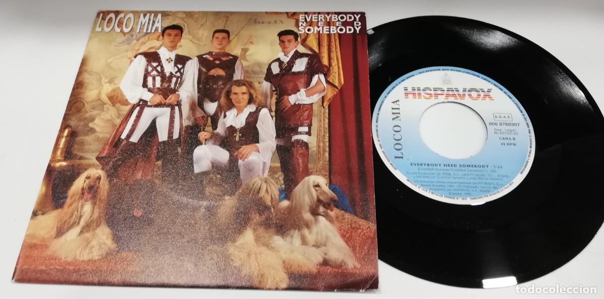 Discos de vinil: SCO21-Loco Mia - Everybody Need Somebody (7&rdquo;, Single, Promo)