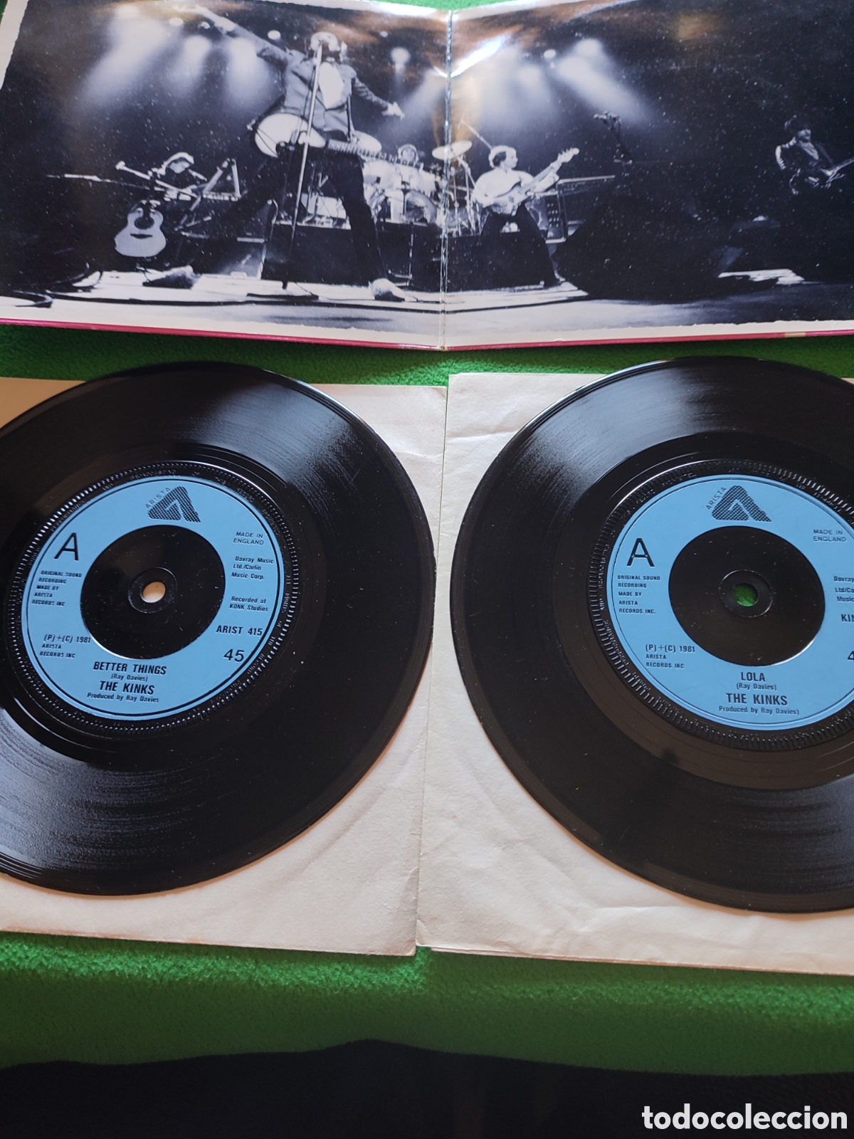 Discos de vinilo: The Kinks - Better things+ 3 doble single - Foto 2