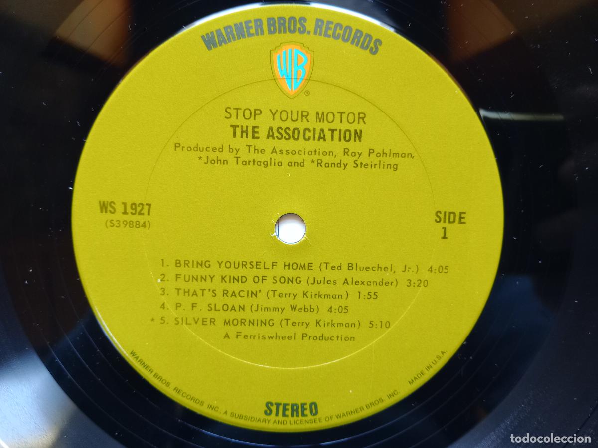 Discos de vinilo: The Association - stop your motor - Foto 3