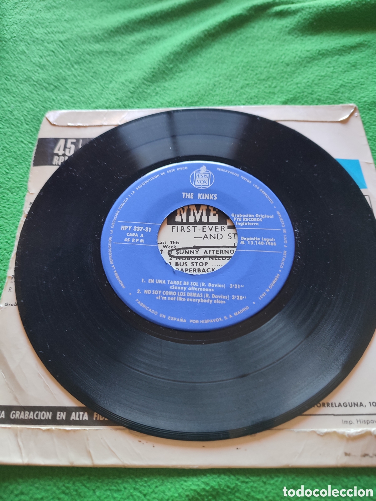 Discos de vinilo: The Kinks - Sunny afternoon + 3 Ep - Foto 3