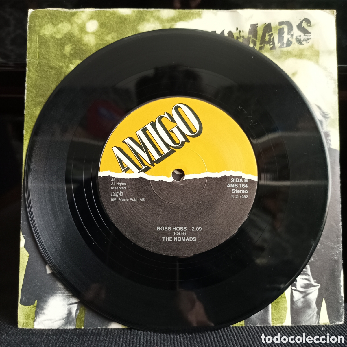 Discos de vinilo: The Nomads - Night Time 1982 Suecia - Foto 4