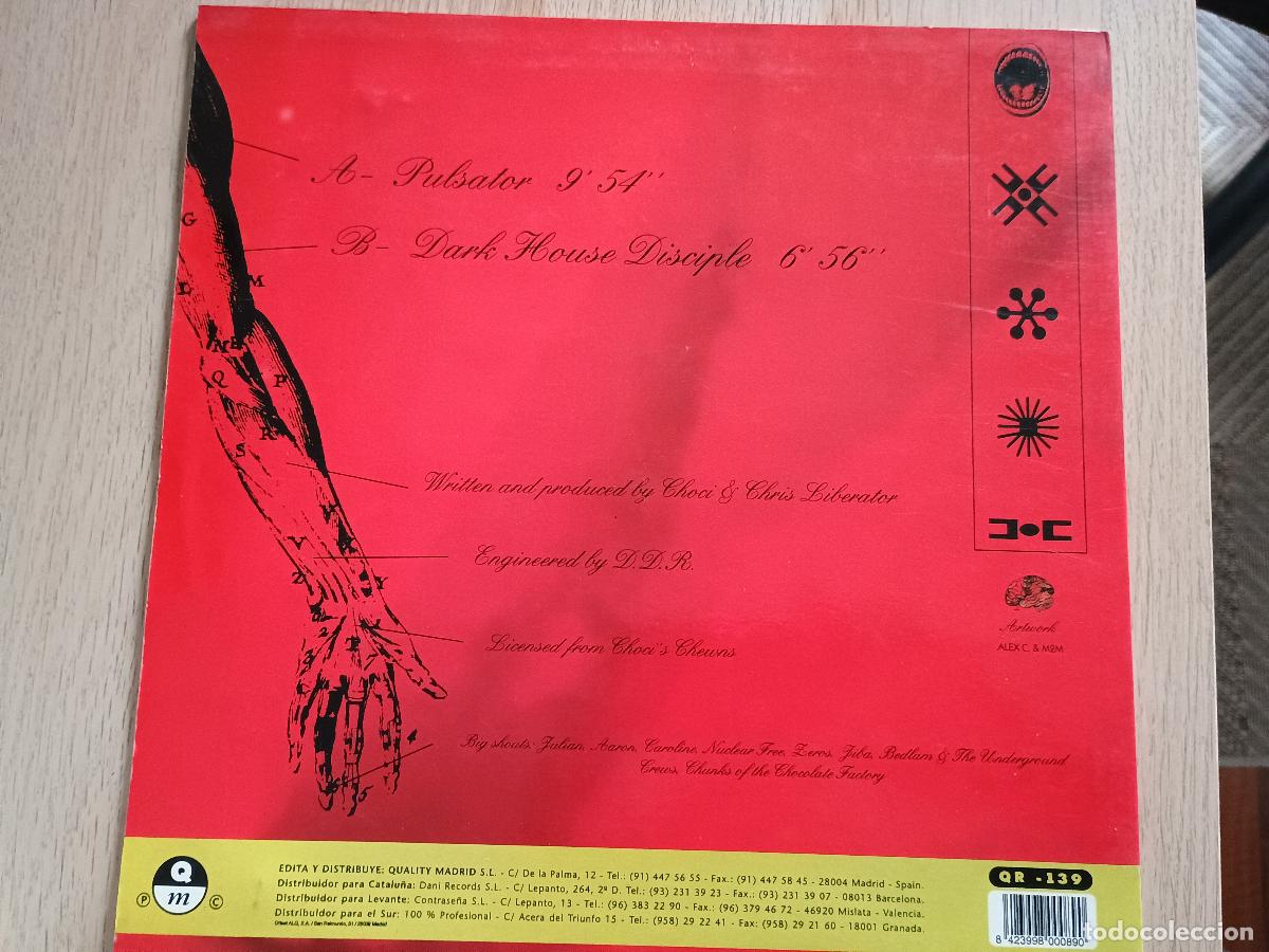 Discos de vinilo: Fixation &ndash; Pulsator Spain 1995 Electronic Acid - Foto 3