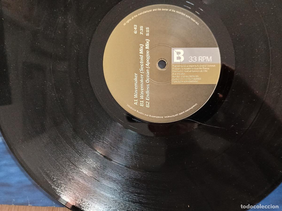 Discos de vinilo: Aqualite &ndash; Wavemaker Germany 1995 Electronic Trance - Foto 3