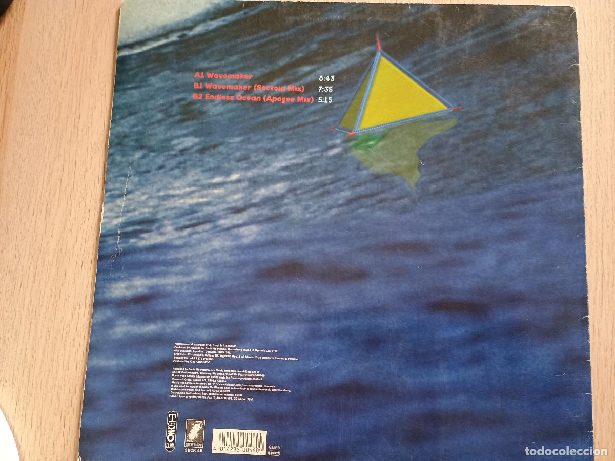 Discos de vinilo: Aqualite &ndash; Wavemaker Germany 1995 Electronic Trance - Foto 4
