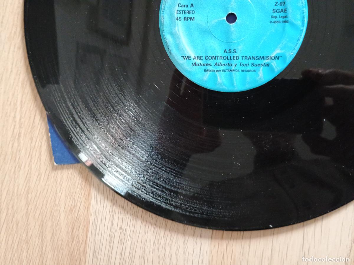 Discos de vinilo: A.S.S. &ndash; We Are Controlled Transmission Spain 1993 Electronic Techno, - Foto 3
