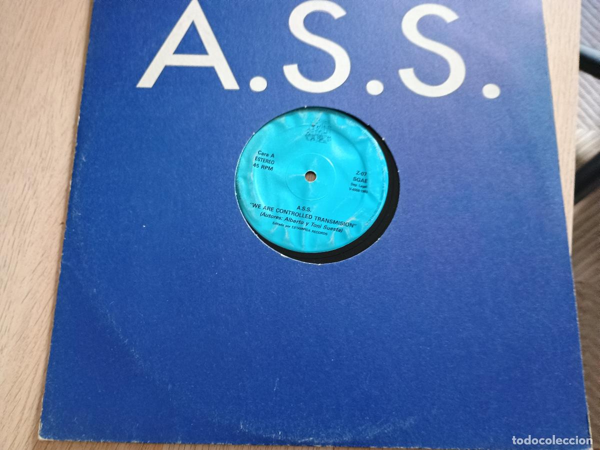 Discos de vinilo: A.S.S. &ndash; We Are Controlled Transmission Spain 1993 Electronic Techno, - Foto 4