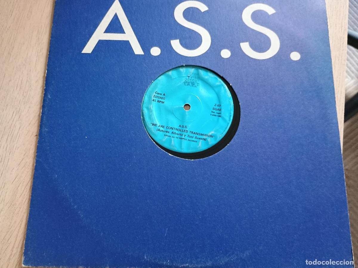 Discos de vinilo: A.S.S. &ndash; We Are Controlled Transmission Spain 1993 Electronic Techno, - Foto 1