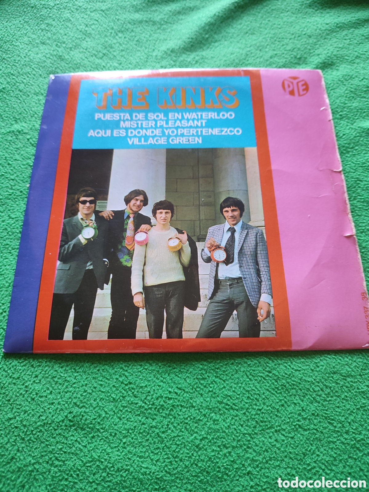 Discos de vinilo: The Kinks - Puesta de sol en Waterloo + 3 - Foto 1