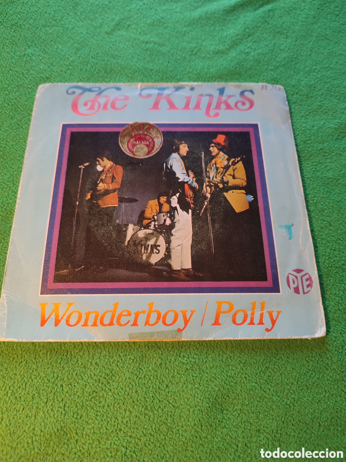 Discos de vinilo: The Kinks - Wonderboy edici&oacute;n single - Foto 1