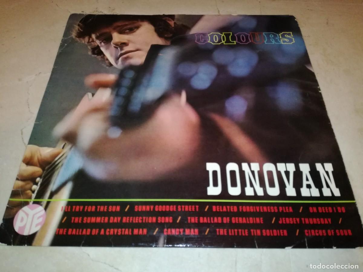 Discos de vinil: DONOVAN-COLOURS-PRIMERA EDICI&Oacute;N 1965