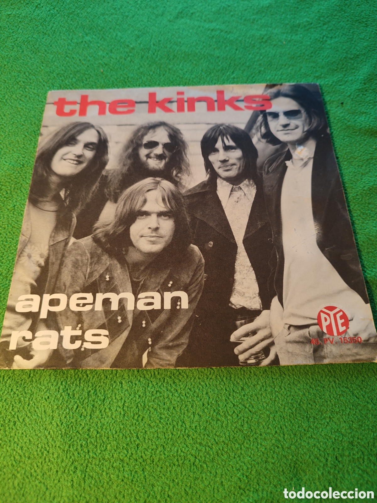 Discos de vinilo: The Kinks - Apeman / Rats edici&oacute;n francesa - Foto 1