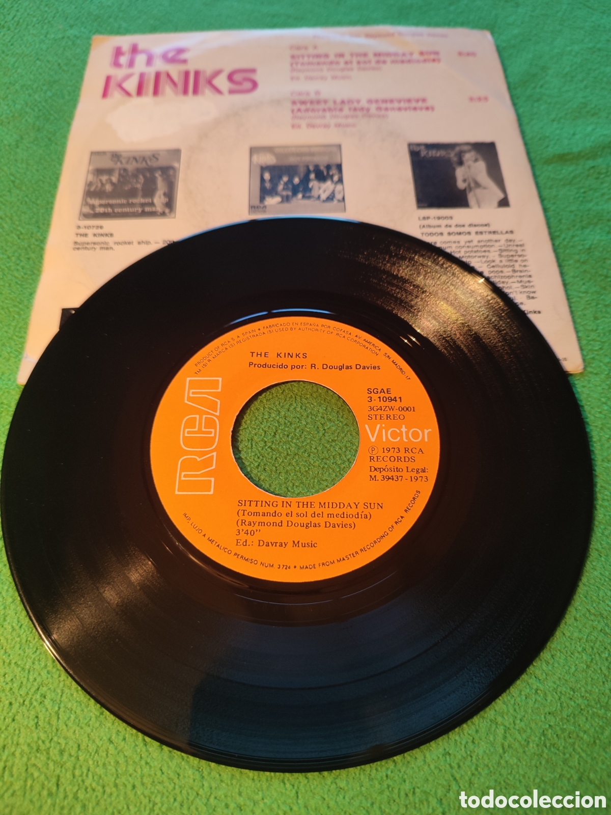 Discos de vinilo: The Kinks - Sitting in the Midday Sun - Foto 2