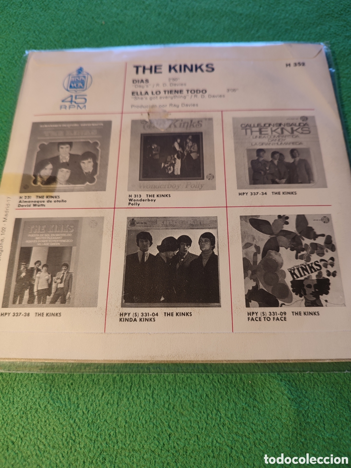 Discos de vinilo: The Kinks - Day / Ella lo tiene todo - Foto 4