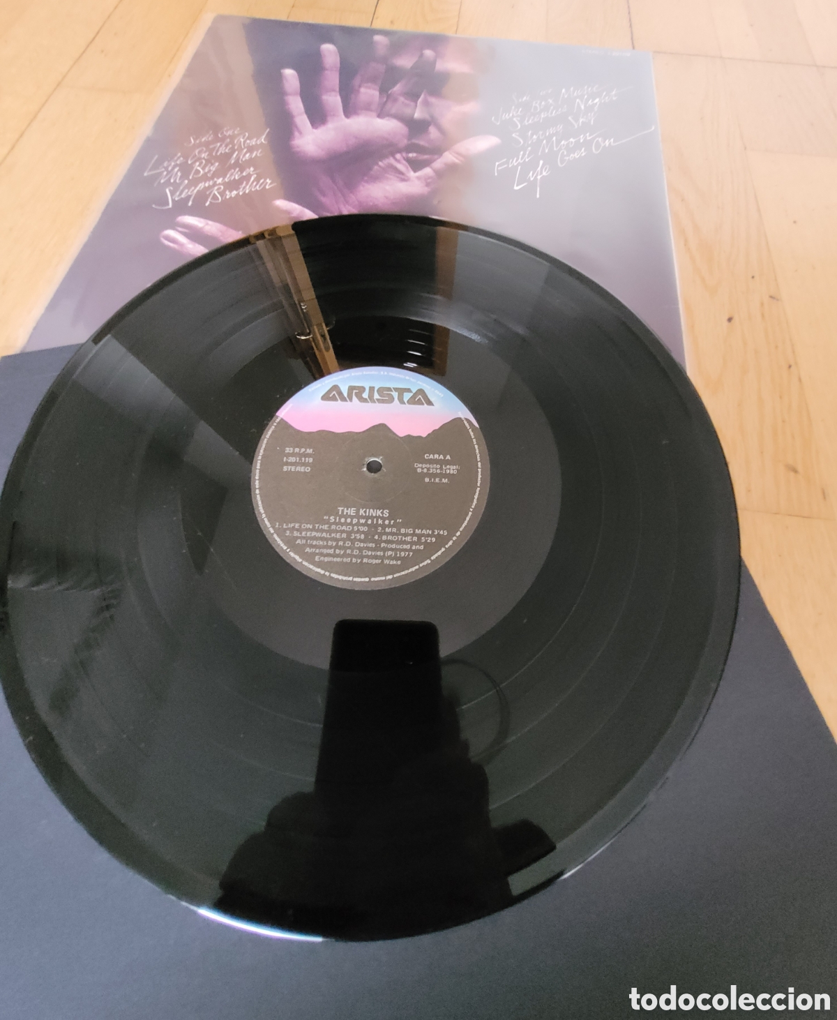 Discos de vinilo: The Kinks Sleepwalker lp - Foto 5