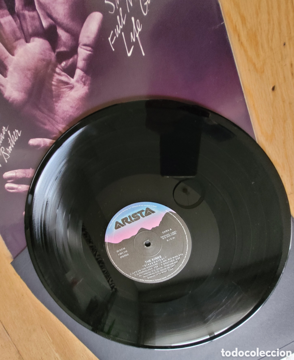 Discos de vinilo: The Kinks Sleepwalker lp - Foto 6