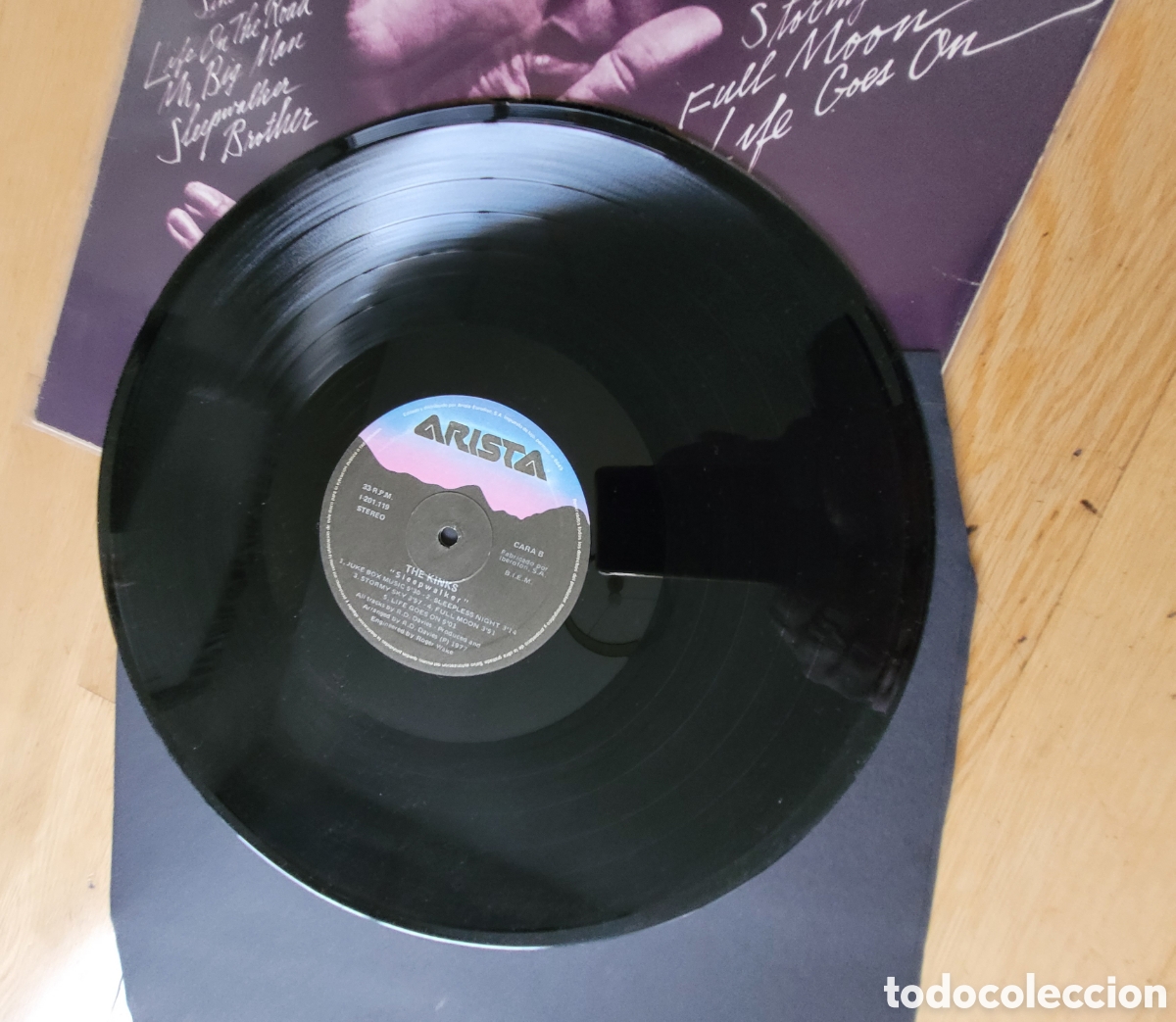 Discos de vinilo: The Kinks Sleepwalker lp - Foto 8