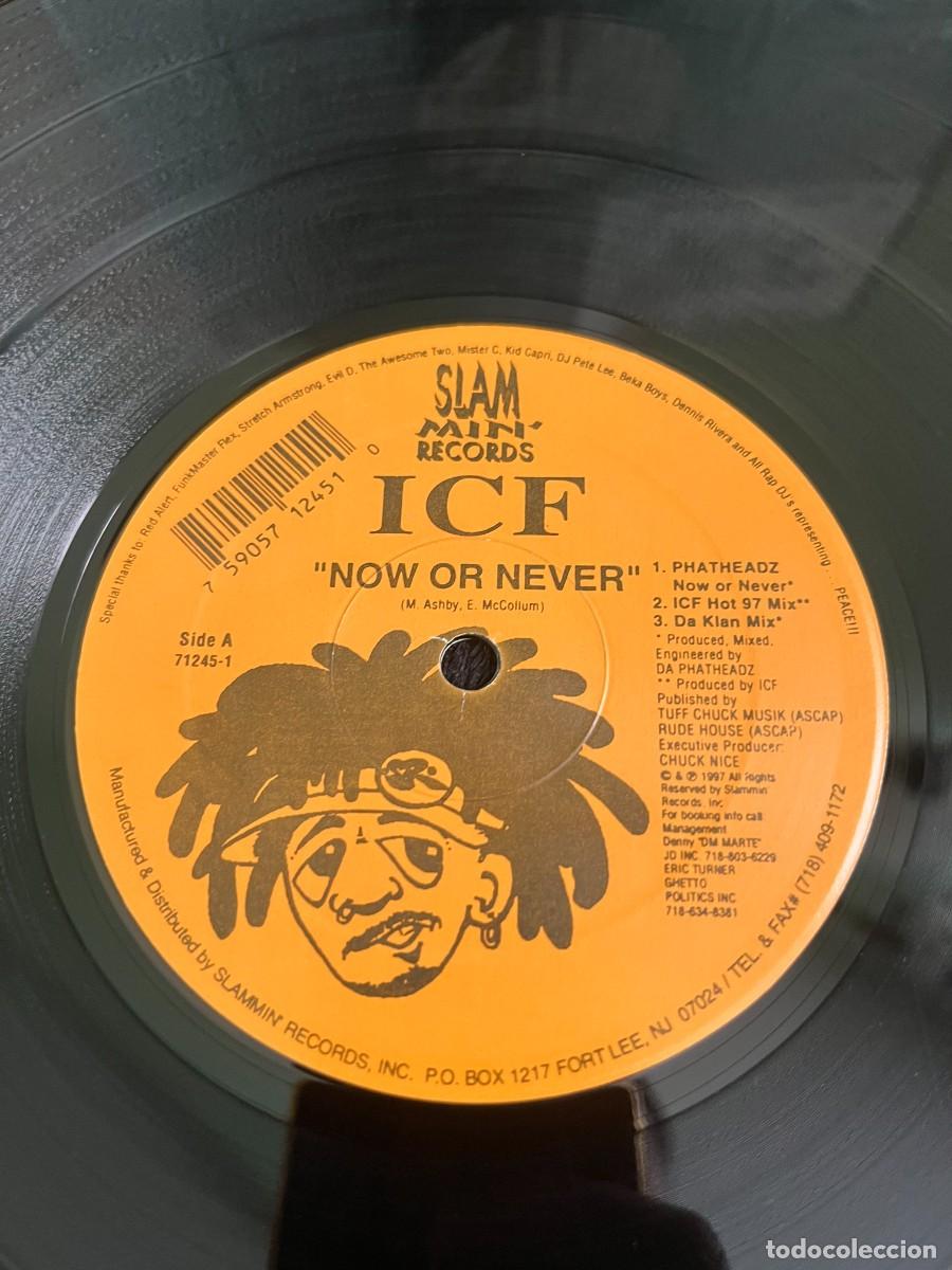 Discos de vinilo: ICF Now Or Never / Rock On - Foto 3