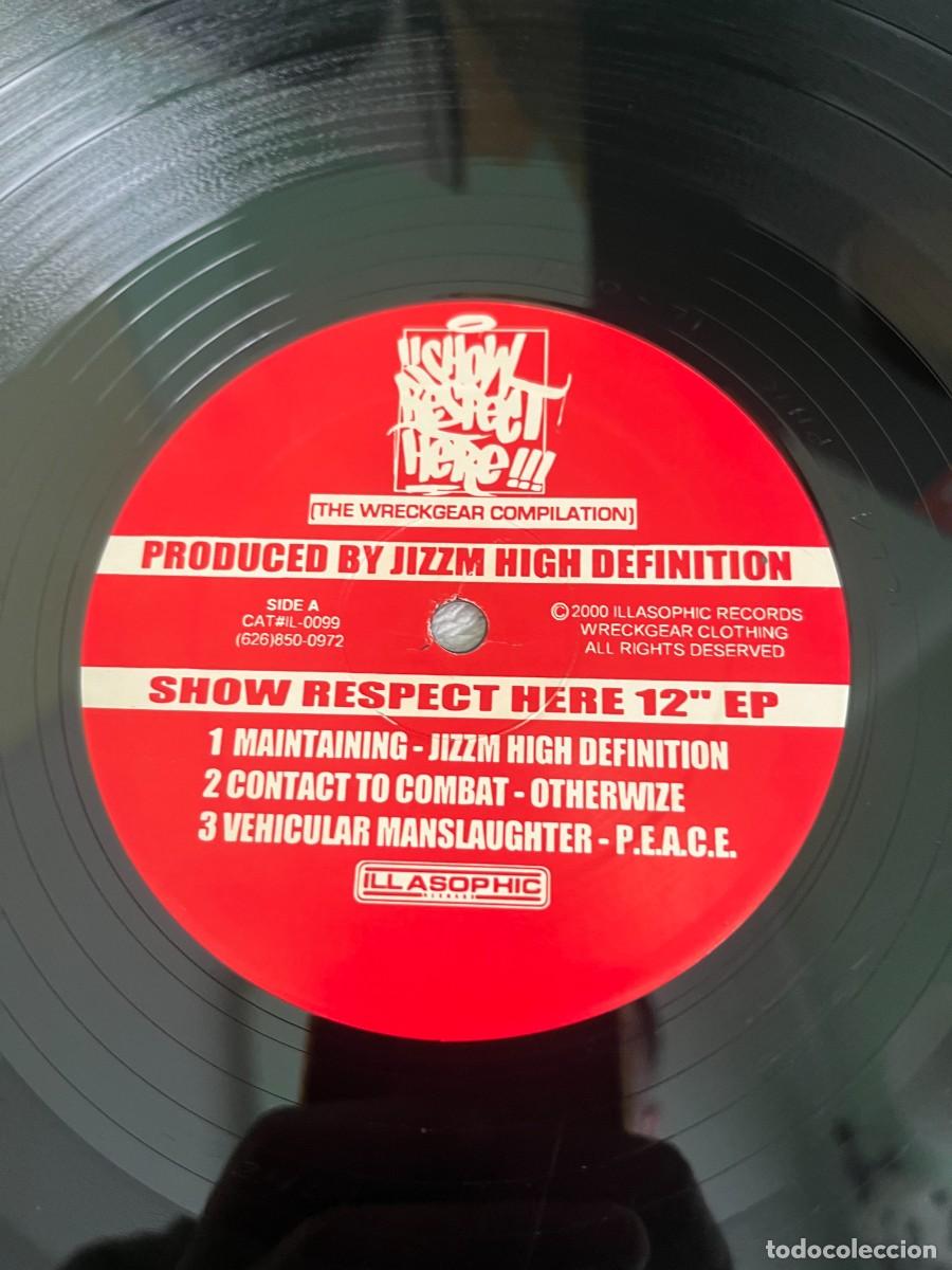 Discos de vinilo: Jizzm Show Respect Here EP - Foto 3