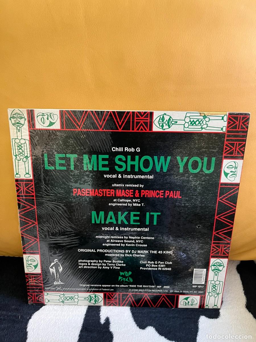 Discos de vinilo: Chill Rob G Let Me Show You - Foto 2
