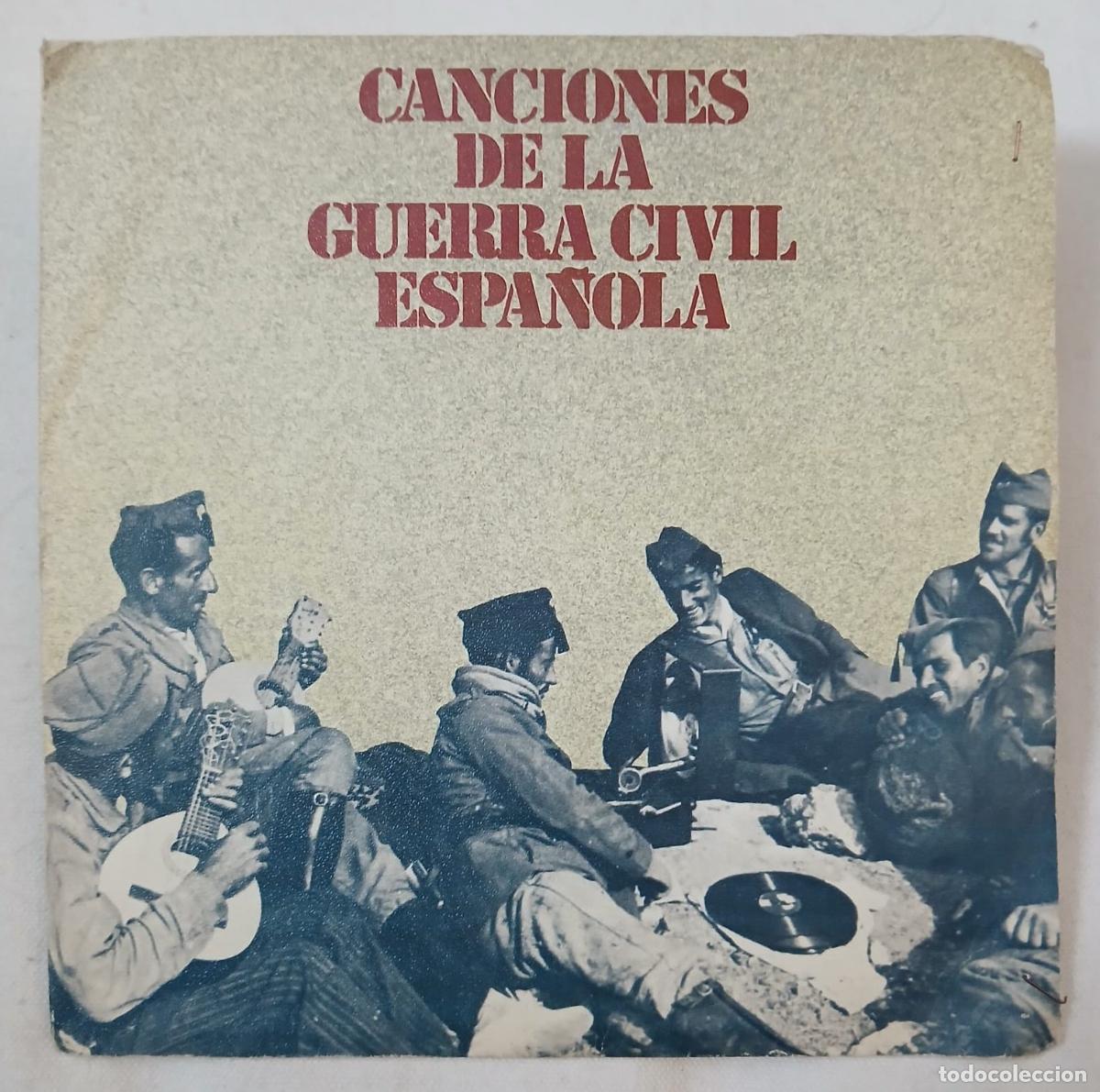 Discos de vinil: Disco Single - CANCIONES DE LA GUERRA CIVIL ESPA&Ntilde;OLA - IB - 45 - 162 - 1978