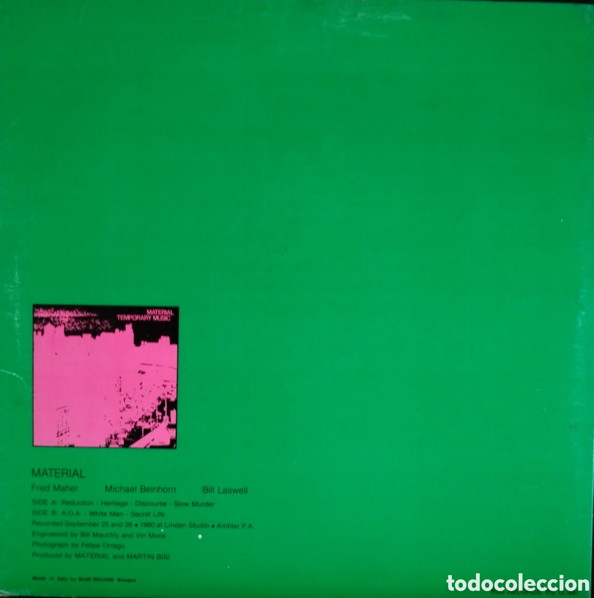 Discos de vinilo: Temporary Music LP - Material - Foto 4