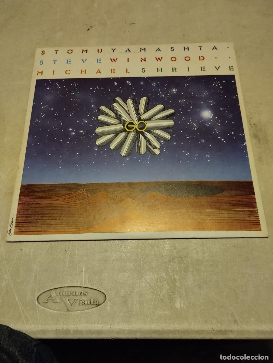 Discos de vinilo: Stomu Yamahsta LP Esp.1981 insert letras - Foto 1