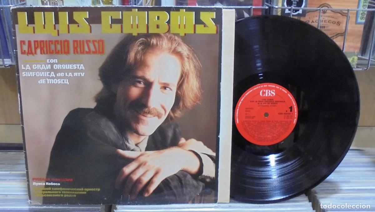 Discos de vinilo: Capricho ruso. Luis Cobos. CBS 1986 -- LP - Foto 1