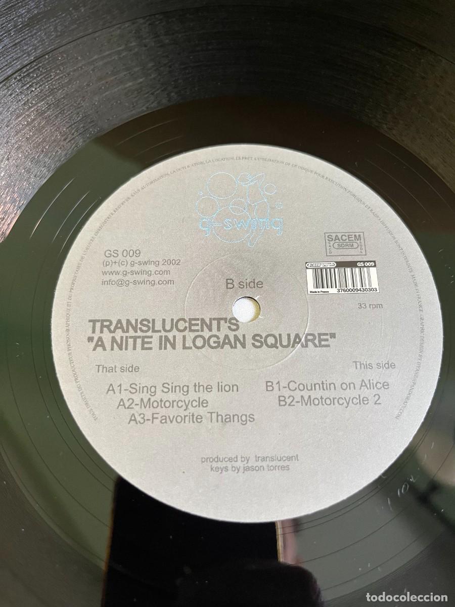 Discos de vinilo: Translucent A Nite In Logan Square - Foto 3
