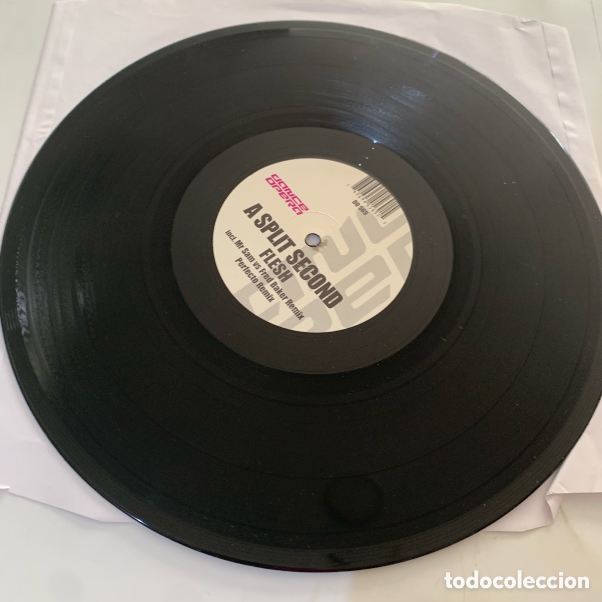 Discos de vinilo: maxi 12 a split second flesh edicion belga de 2003 - Foto 3