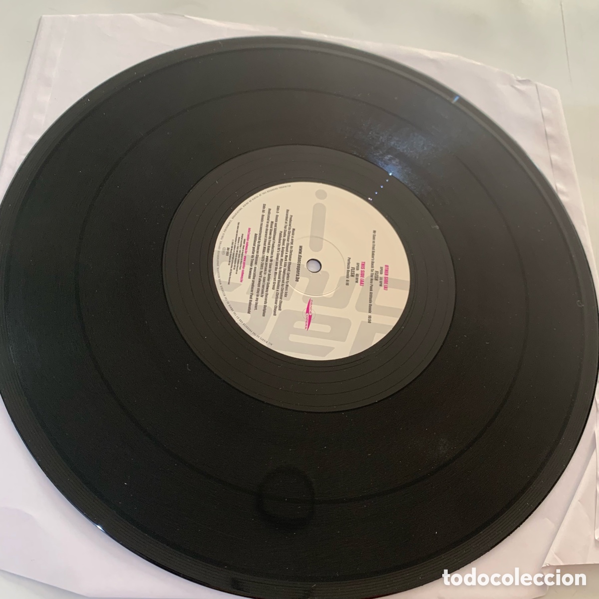 Discos de vinilo: maxi 12 a split second flesh edicion belga de 2003 - Foto 4