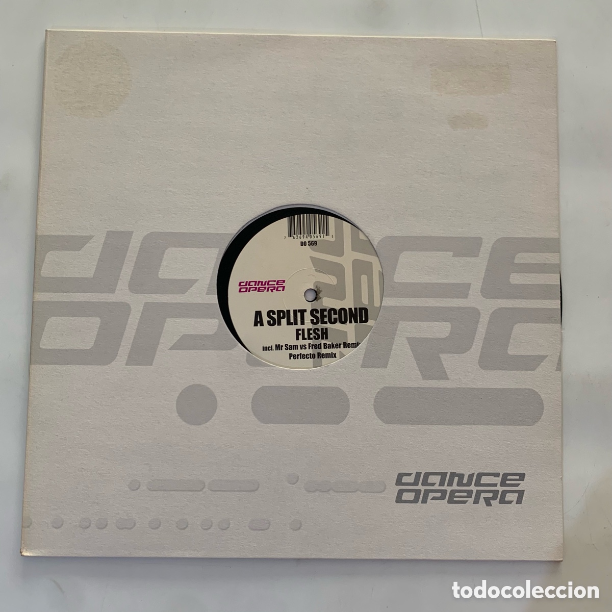 Discos de vinilo: maxi 12 a split second flesh edicion belga de 2003 - Foto 1