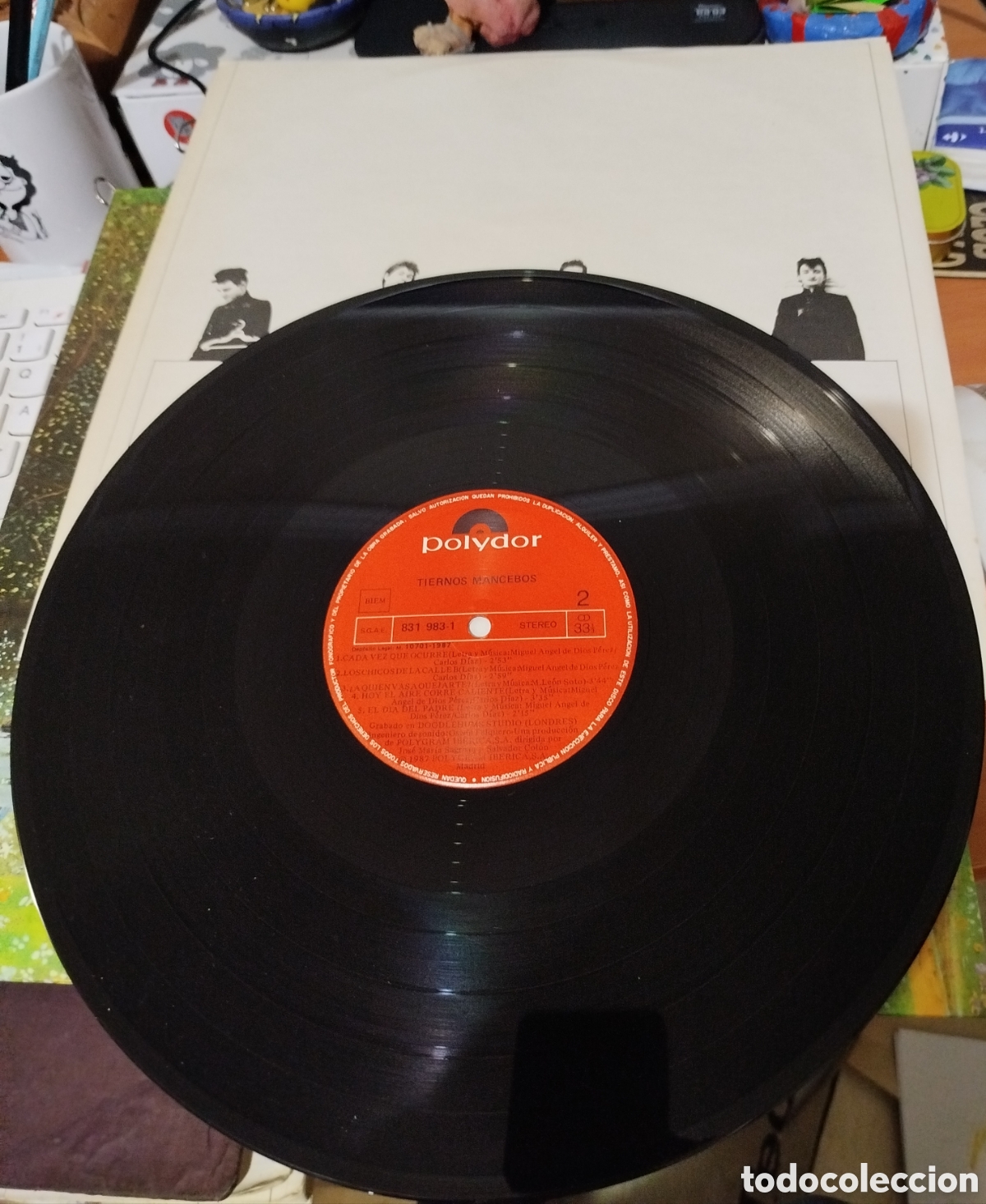 Discos de vinilo: Tiernos mancebos - Tiernos mancebos - Foto 2