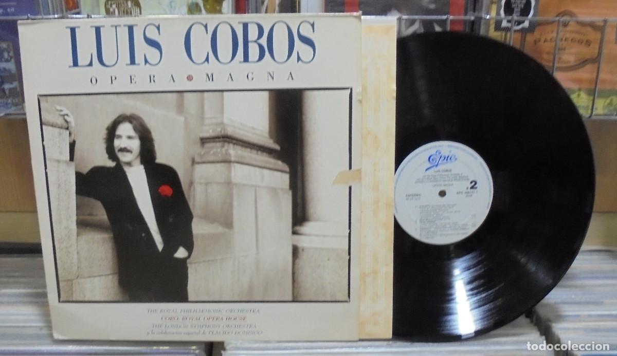 Discos de vinilo: Luis Cobos. Opera Magna. Epic 1989 -- LP - Foto 1