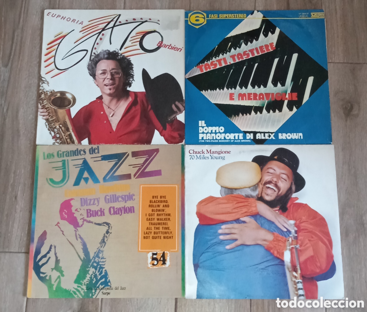 Discos de vinilo: Miles Davis, Barbieri, Hawkins..lote 3LPs - Foto 1