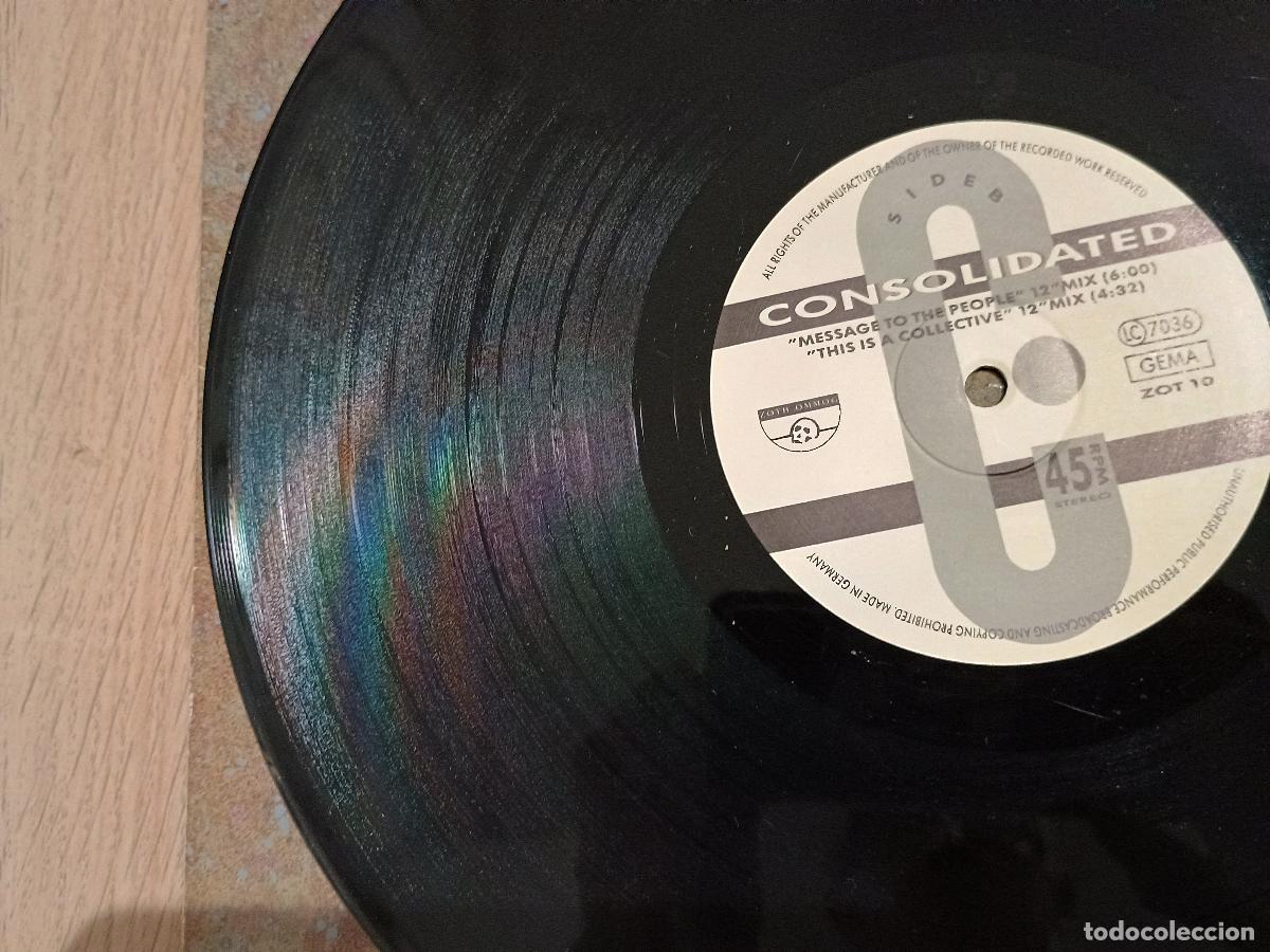 Discos de vinilo: Consolidated &lrm;&ndash; Dysfunctional Germany 1990 Electronic, EBM - Foto 2