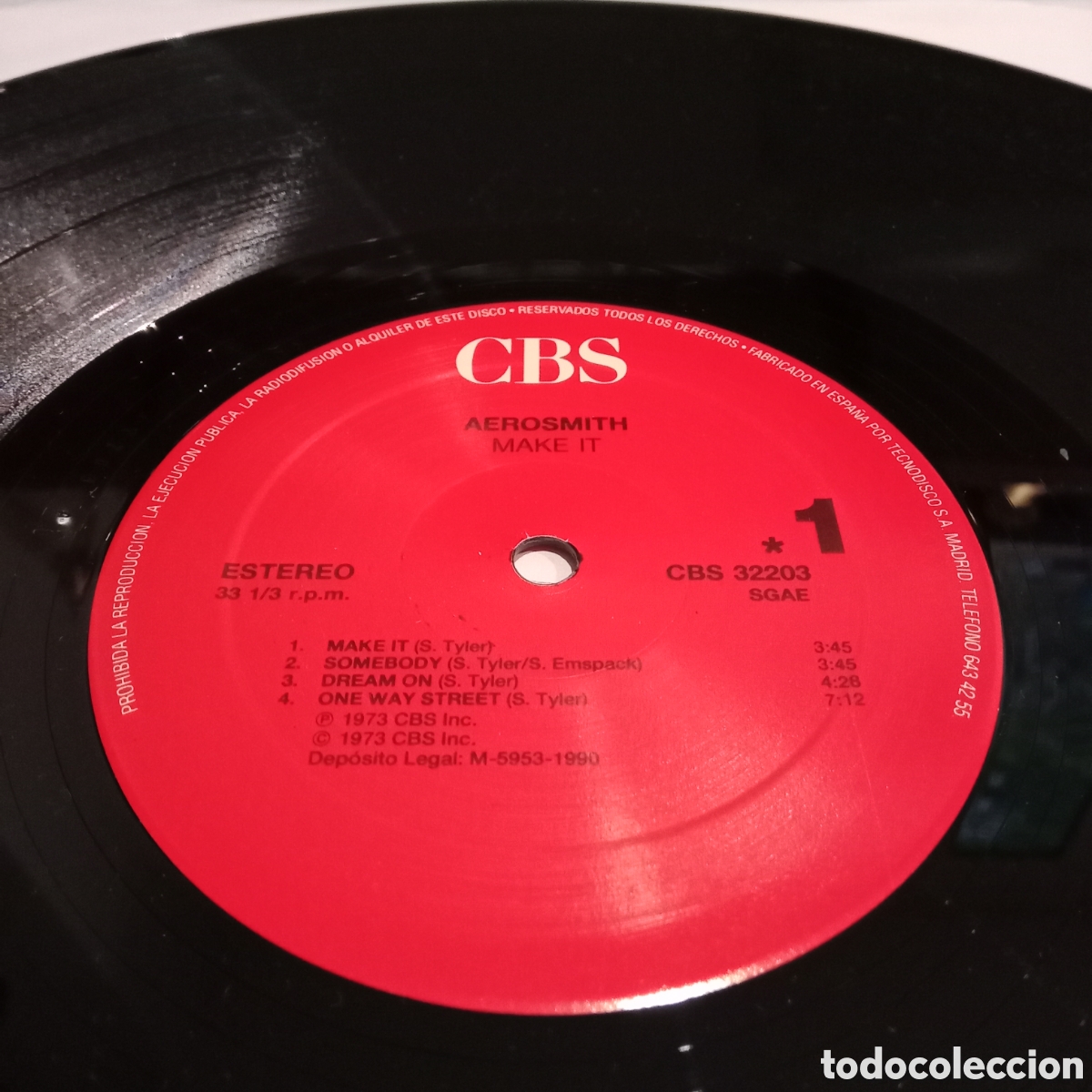 Discos de vinilo: AEROSMITH - AEROSMITH - Lp - Foto 4