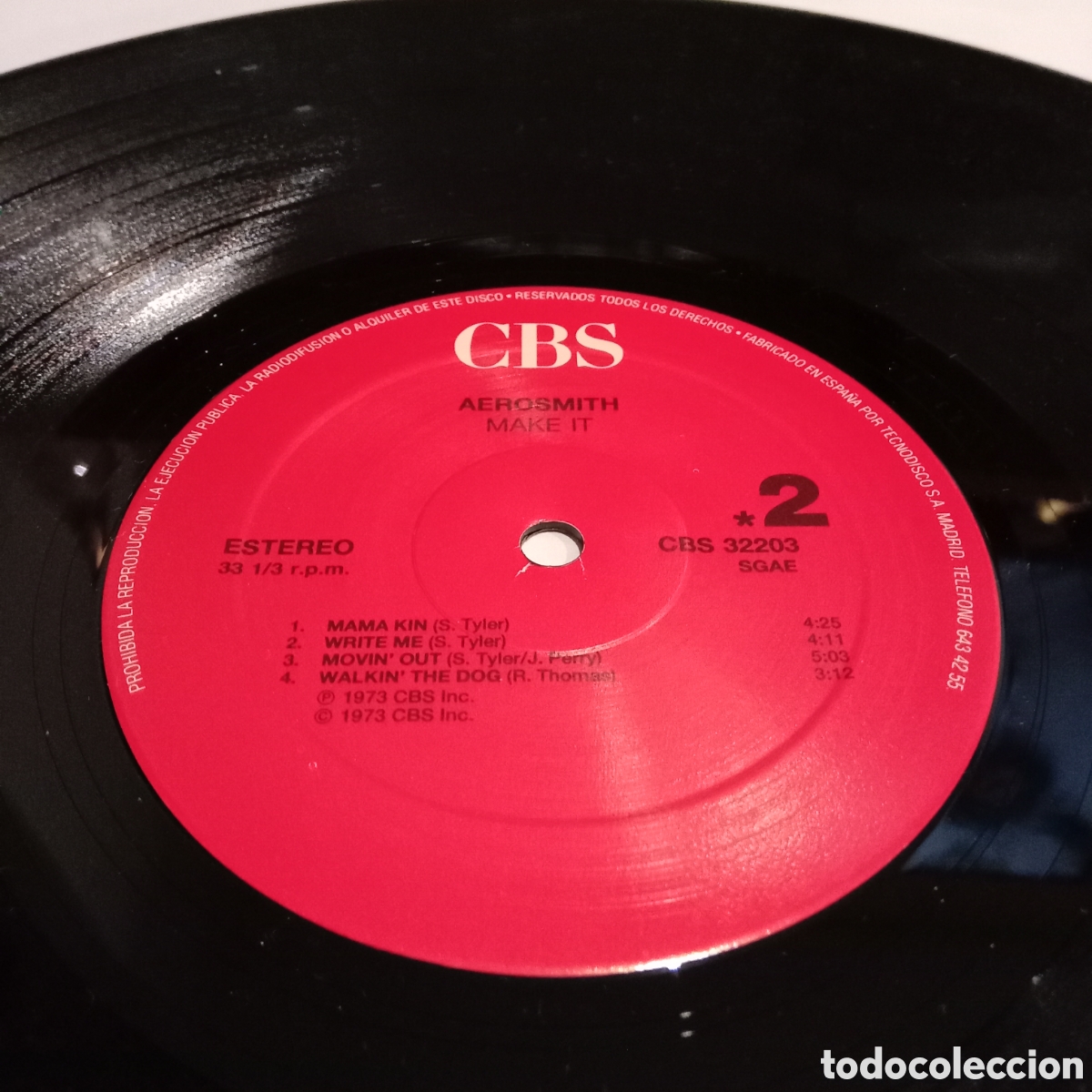 Discos de vinilo: AEROSMITH - AEROSMITH - Lp - Foto 5