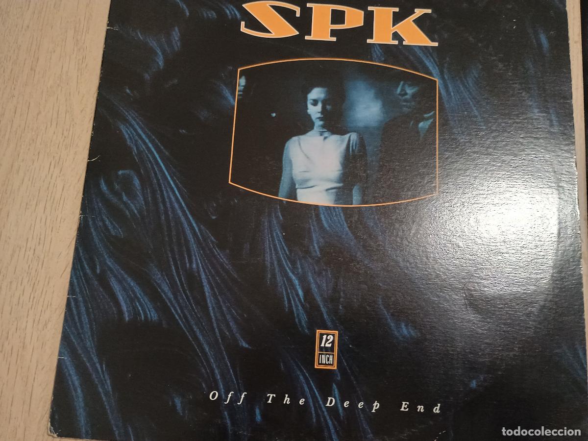 Discos de vinilo: SPK &lrm;&ndash; Off The Deep End Canada 1987 Electronic Synth-pop EBM - Foto 1