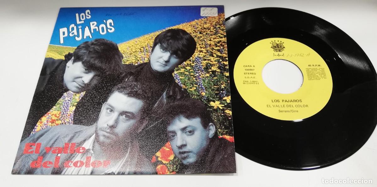 Discos de vinil: SCO21-Los Pajaros - El Valle Del Color (7&rdquo;)