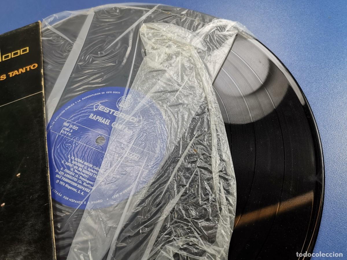 Discos de vinilo: RAPHAEL CANTA - LP - 1976 - CABARETERA Y 10 MAS - Foto 8