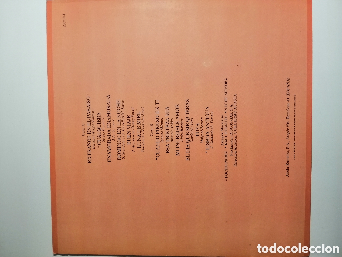 Discos de vinilo: gloria lasso vinilo ariola - Foto 2