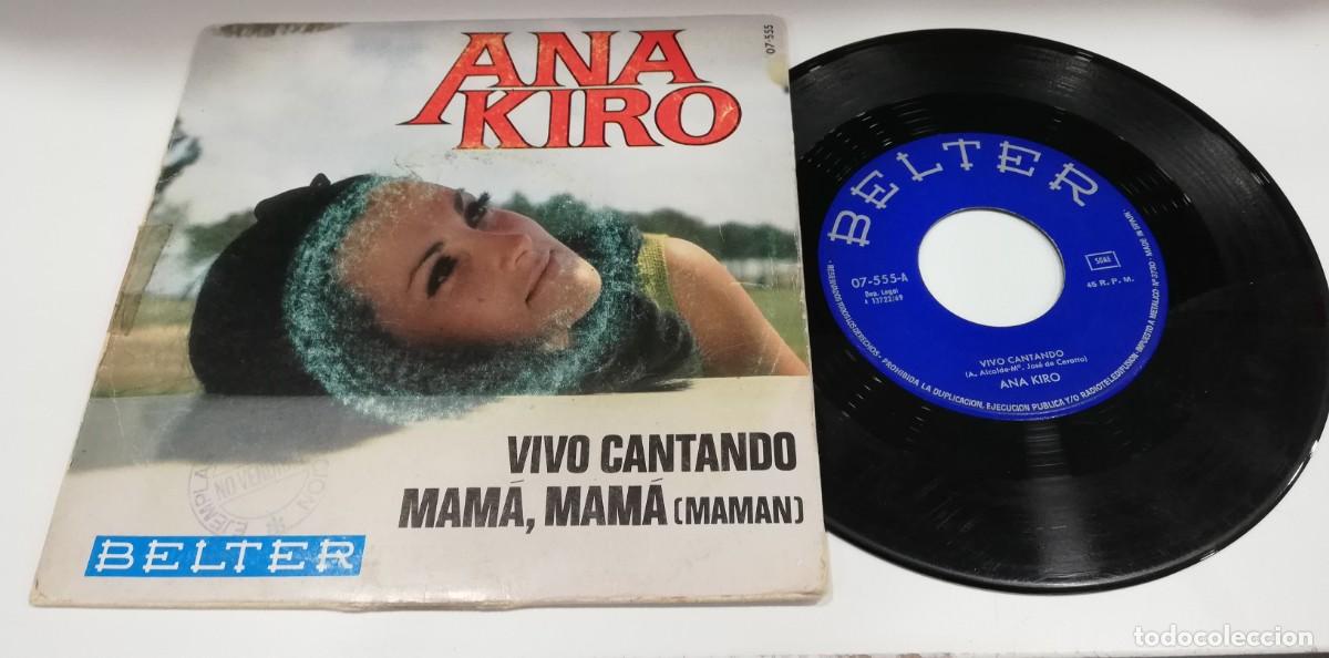 Discos de vinil: SCO21-Ana Kiro - Vivo Cantando / Mama Mama (7&rdquo;)