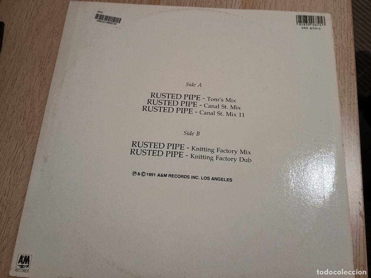 Discos de vinilo: DNA Featuring Suzanne Vega &ndash; Rusted Pipe 1991 Electronic Synth-pop - Foto 4