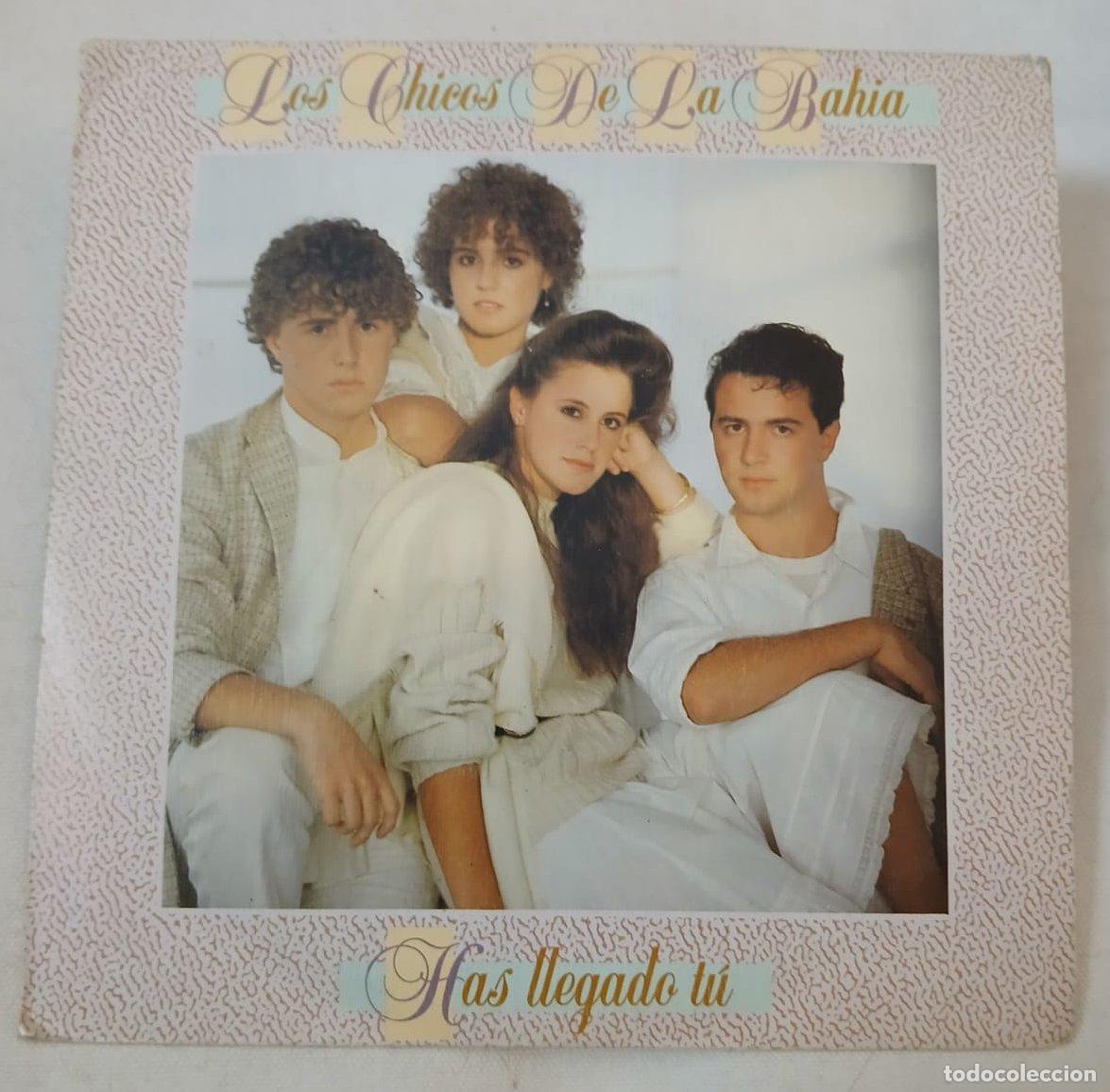 Discos de vinil: Disco Single - LOS CHICOS DE LA BAH&Iacute;A - HAS LLEGADO T&Uacute; - &iquest;PLANT&Oacute;N? - EPC A-2989 - 1982