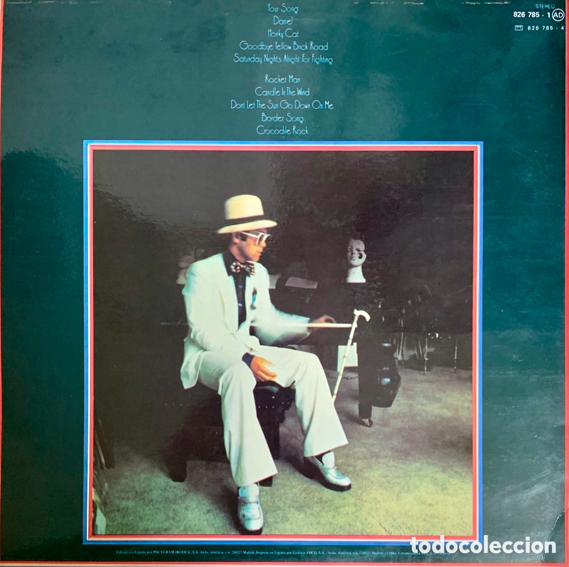 Discos de vinilo: Disco Vinilo LP. &ldquo;Greatest Hits&rdquo;. 1986. - Foto 2