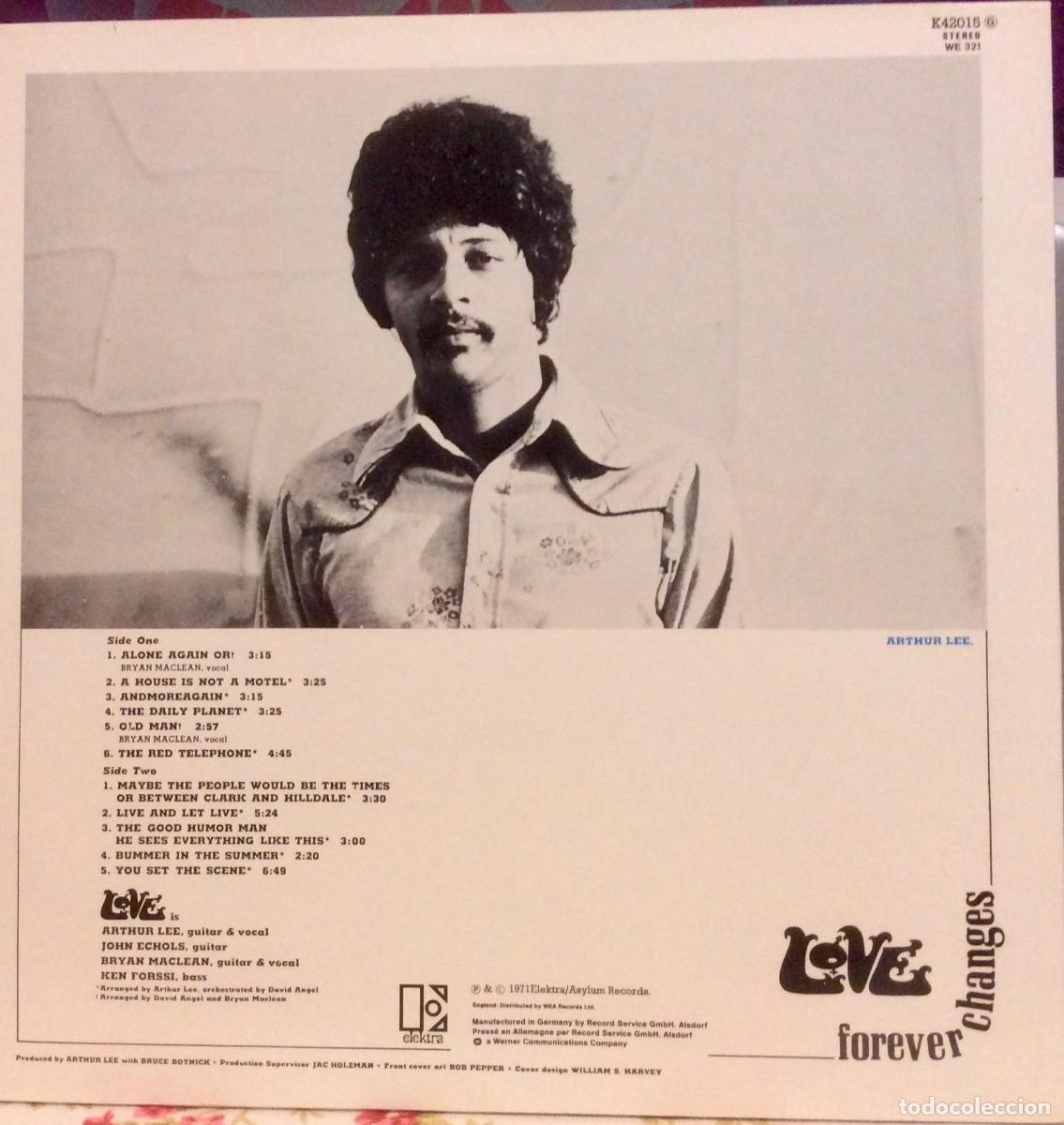 Discos de vinilo: Love &lrm;&ndash; Forever Changes ///1982 Alemania vg++/ex - Foto 2