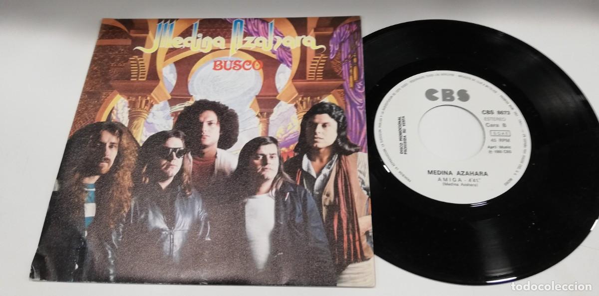 Discos de vinil: SCO21-Medina Azahara - Busco / Amiga (7&rdquo;, Promo)
