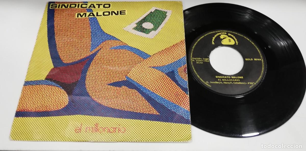 Discos de vinil: SCO21-Sindicato Malone - El Millonario (7&rdquo;, Single)